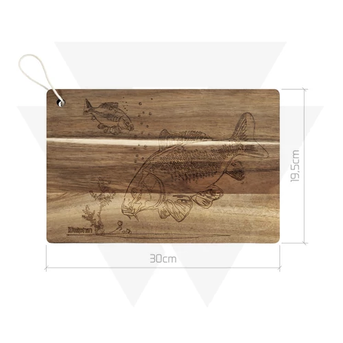 Delphin Dekoratív Konyhai Vágódeszka Carpboard