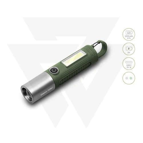 Delphin Torix Kempinglámpa