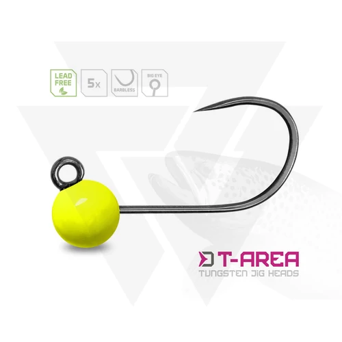 Delphin Tungsten Jig T-Area BL Fluo Sárga
