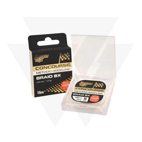 Benzár Fonott Előkezsinór Concourse Braided Hooklink (15m)