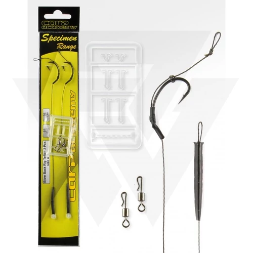 Carp Academy Előkötött Horog Blow Back Rig