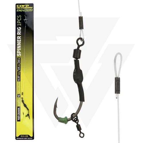 Carp Academy Előkötött Előke Spinner Rig / Fat Crank