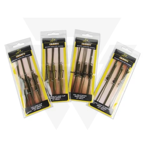 Carp Spirit Előkötött Ólombetétes Előtet Spliced Leadcore Leaders