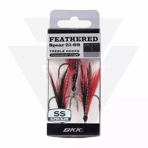 BKK Hármashorog Feathered Spear 21-SS Red-Black