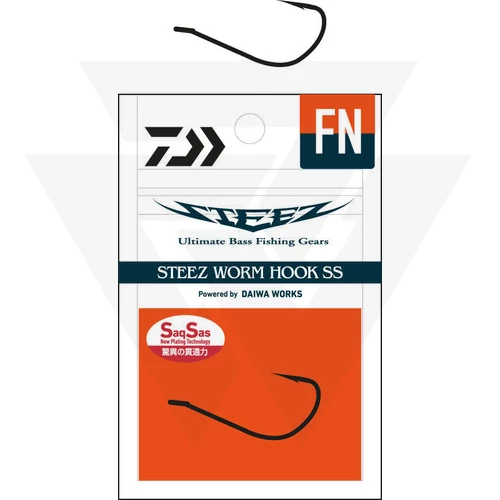 Daiwa Szakállas Horog Steez Worm Hook SS FN