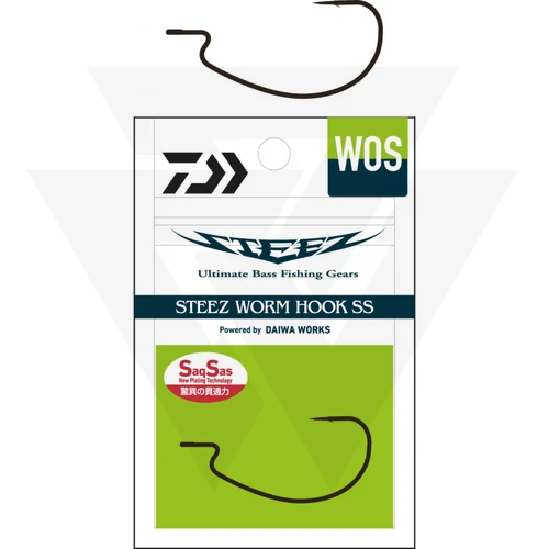 Daiwa Szakállas Horog Steez Worm Hook WOS