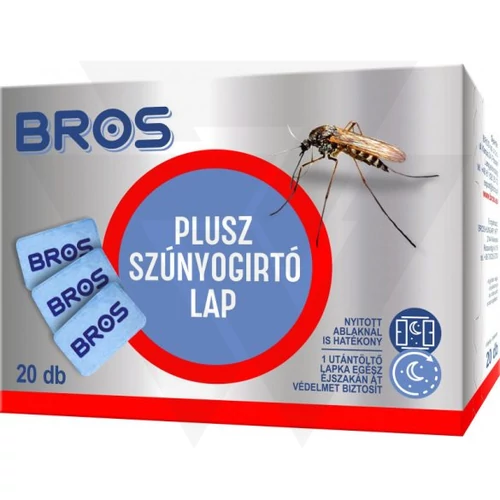Bros Szúnyogírtó Utántöltő Lapka (20db)