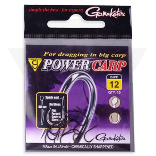 Gamakatsu Horog Power Carp Barbless (15db) - 14