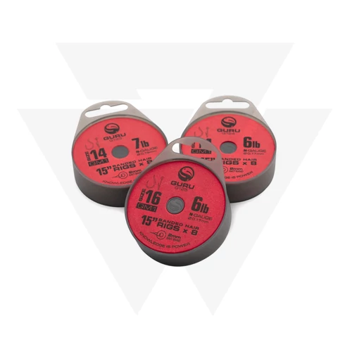 Guru Előkötött Horog QM1 Bait Bands Rig 15 inch