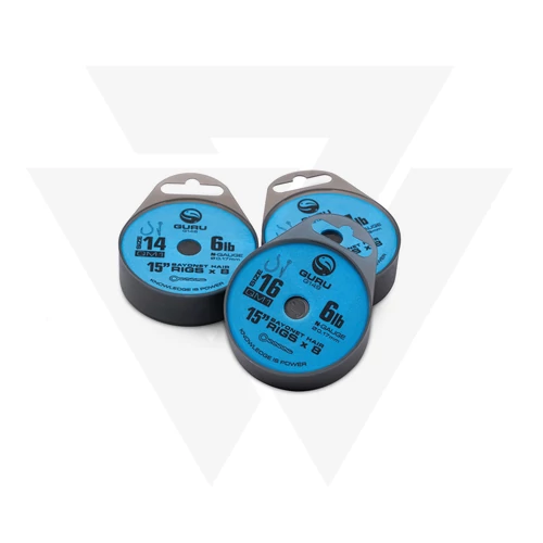 Guru Előkötött Horog QM1 Bayonet 15 inch (0.22mm)