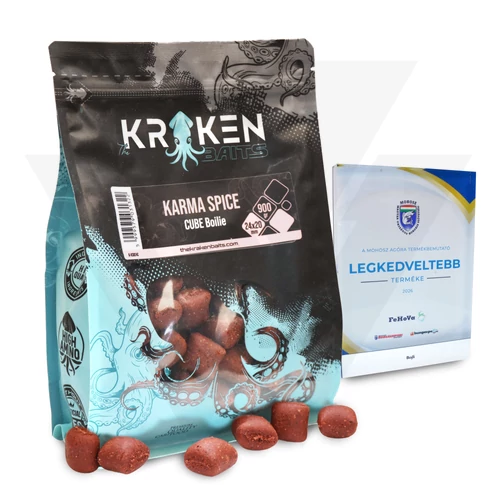 The Kraken Baits Karma Spice Shelf Life Boilie Cube