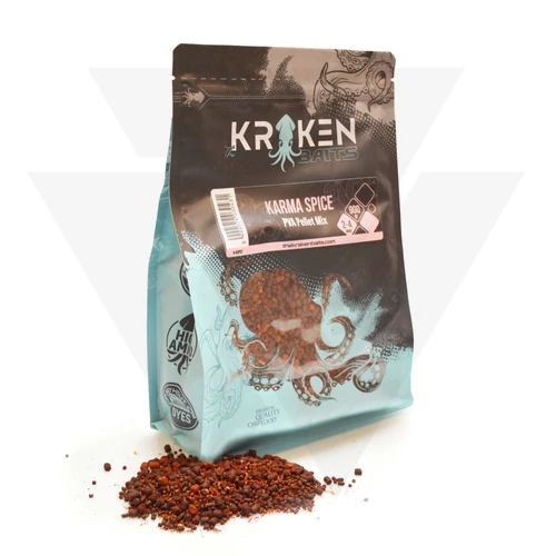 The Kraken Baits Karma Spice PVA Pellet Mix