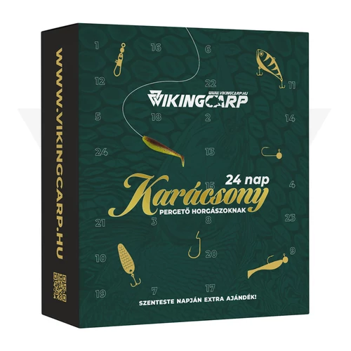 VikingCarp Adventi Kalendárium Pergető Horgászoknak