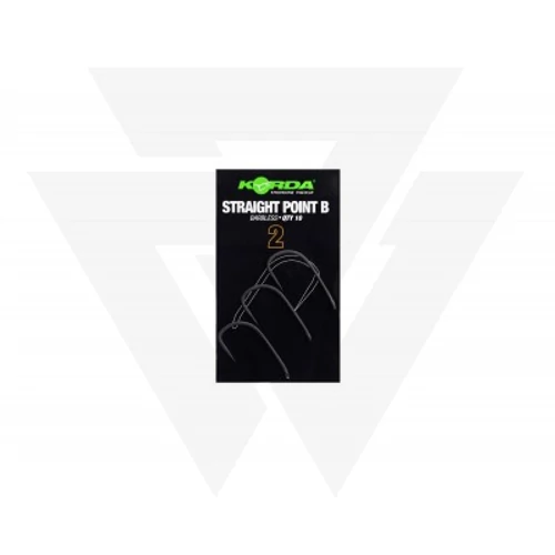 Korda Szakálnélüli Horog Straight Point Hook Korda Szakálnélüli Horog Straight Point Hook