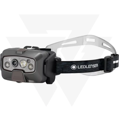Ledlenser Fejlámpa HF8R Signature 2000lm/220m, Li-ion, Tölthető, Fekete