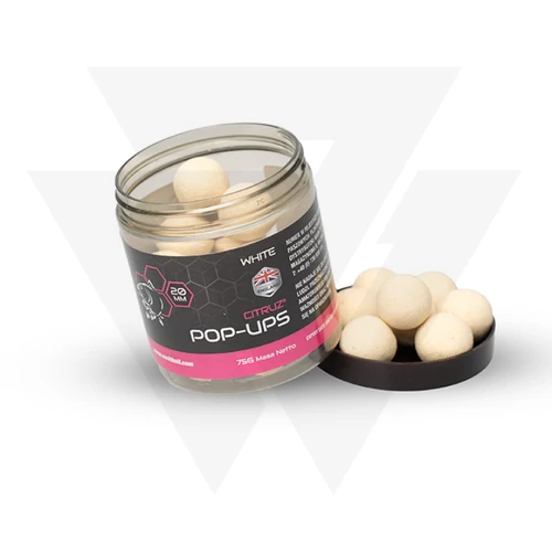 Nash Citruz Pop Ups White (75g) - 15mm