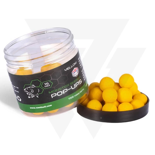 Nash Pop Ups Monster Shrimp (75g, Yellow)