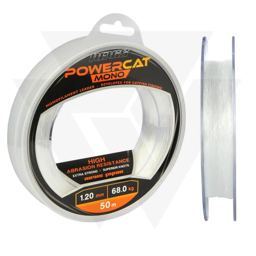 Nevis Powercat harcsázó előkezsinór mono (50m)