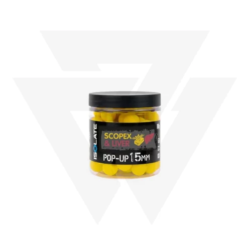 Shimano Isolate Pop-Up Scopex Liver Color (80g) - 15mm Shimano Isolate Pop-Up Scopex Liver Color (80g) - 15mm