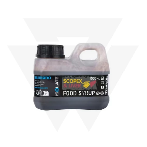 Shimano Locsoló Isolate Food Syrup Scopex Liver Attractant (500ml)