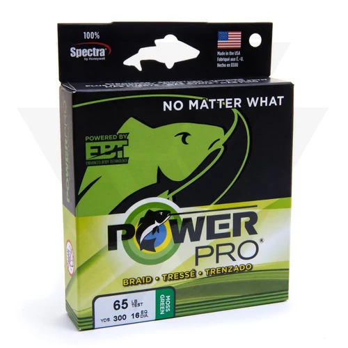 PowerPro Fonott Zsinór Braided Line Hi-Vis Yellow (135m)