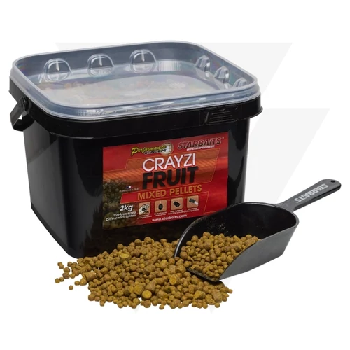 Starbaits Pellet Mixed (2kg) - Crayzi Fruit Starbaits Pellet Mixed (2kg) - Crayzi Fruit