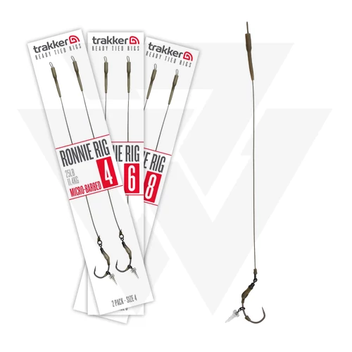 Trakker Előkötött Horog Ronnie Rig