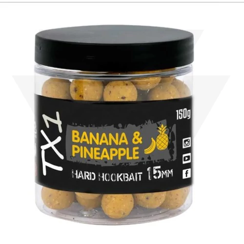 Shimano Keményített Bojli TX1 Hard Hookbait Banana&Pineapple (150g)