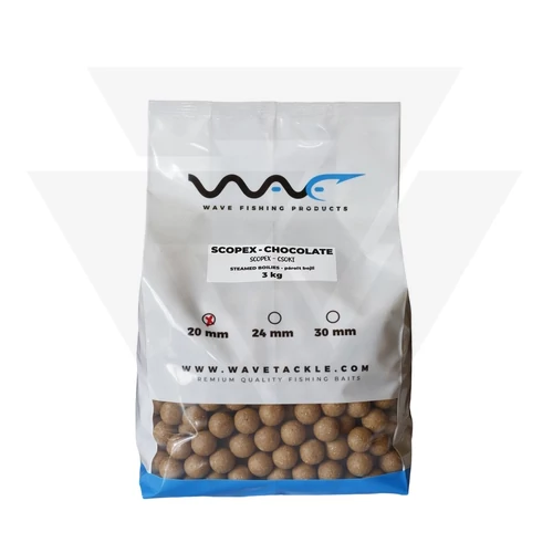 Wave Product Párolt Bojli Scopex-Csokoládé (3kg)