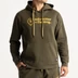 ADVENTER&amp;FISHING Cotton Hoodie Pulóver Khaki - L