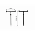 Carp Spirit 2/4 Rod Support Set Bottartó Szett