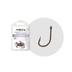 The One Horog Straight Eye Teflon Black Nickel (6db) - 2