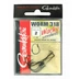 Gamakatsu Worm 318 Wacky Hooks Black Horog - 3/0