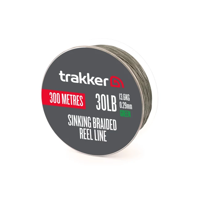 Trakker Fonott, Süllyedő Főzsinór Sinking Braid Reel Line (300m) - 40Lb, 18,1kg, 0,33mm