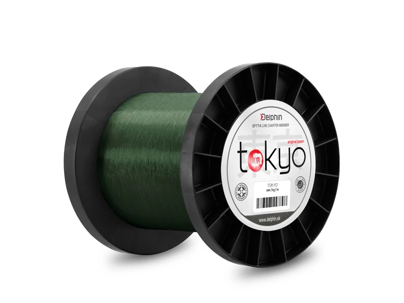 Delphin Monofil Zsinór TOKYO zöld 0,33mm 8,2kg 4600m