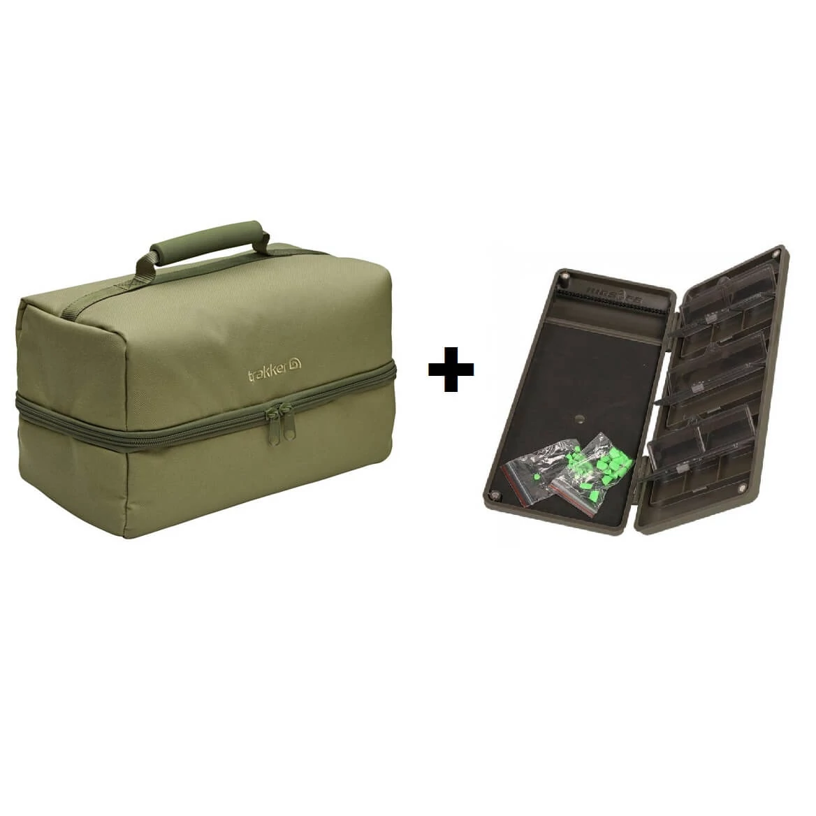 Trakker NXG XL PVA Pouch + Korda Rigsafe Combi Szerelékes Csomag