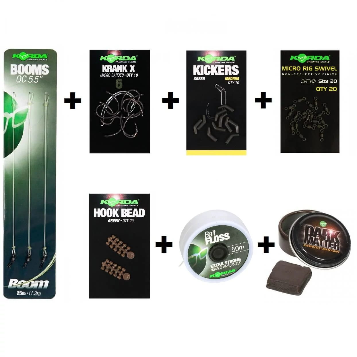 Korda BOOM Spinner Rig Komplett Előke Csomag