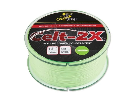 Carp Spirit Főzsinór Celt-2X Hi Vis Green (1600m)