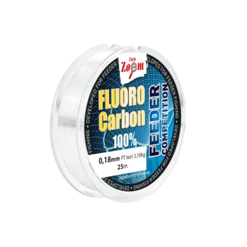 Carp Zoom Feeder Competition 0,18mm, 3,18kg, 25m Fluorocarbon előke