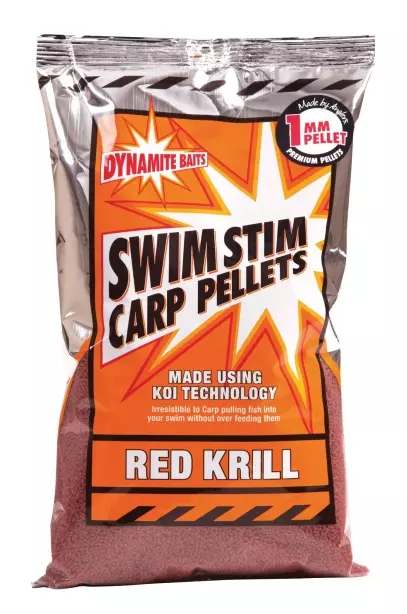 Dynamite Baits Pellet Swim Stim Red Krill 2mm 900G (DY1402)