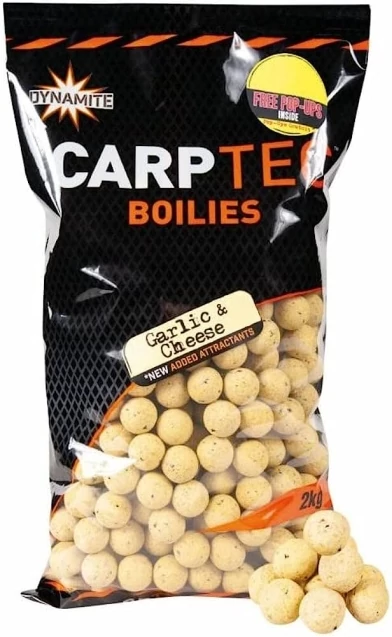 Dynamite Baits Carptec Garlic & Cheese Bojli (20mm/2kg)