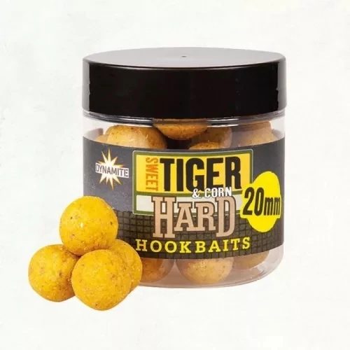 Dynamite Baits Keményített Csalizó Bojli Sweet Tiger Corn Hard Hookbait - 20mm