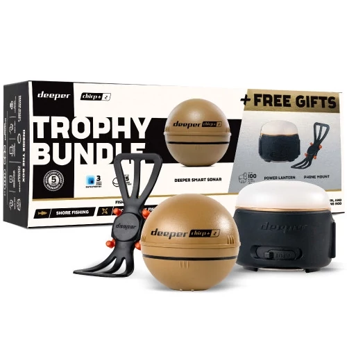 Deeper Okos Halradar Smart CHIRP+ 2.0 Trophy Bundle 2022