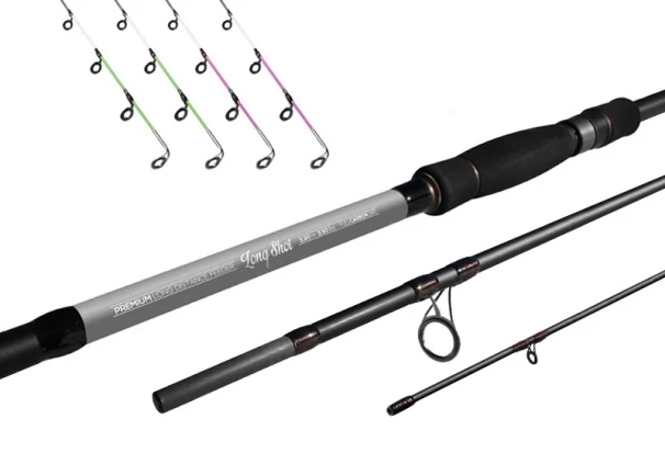 Delphin Long Shot feeder 360/3,5lbs + 4 spicc feeder bot