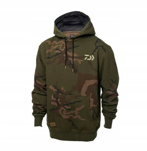 Daiwa Kapucnis Pulóver Carp Camo Hoodie