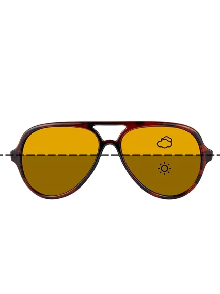 Fortis Aviator Switch Photochromic Polarizált Napszemüveg