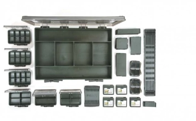 FOX F Box Deluxe Set Large Double Kétoldalas Szerelékes Doboz