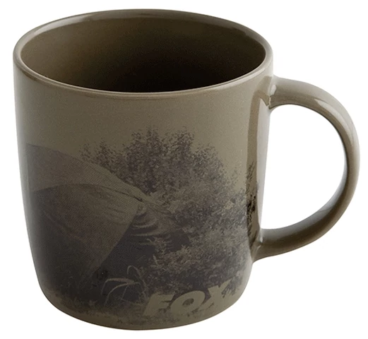Fox Ceramic Mug Scenic Kerámia Bögre