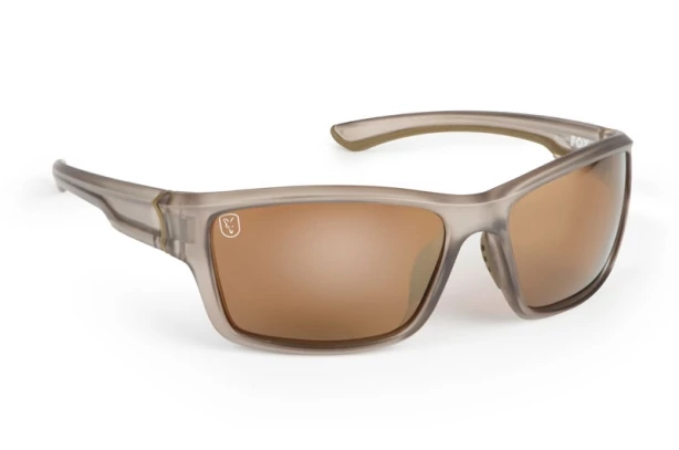Fox Trans Khaki Sunglasses Brown Lense Polarizált Napszemüveg