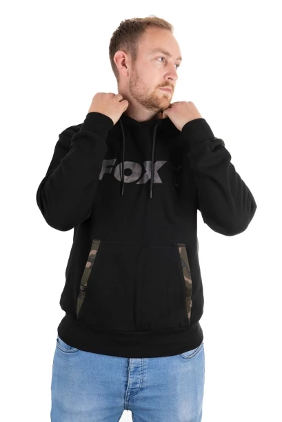 Fox Camo Print Logo Hoody Kapucnis Pulóver